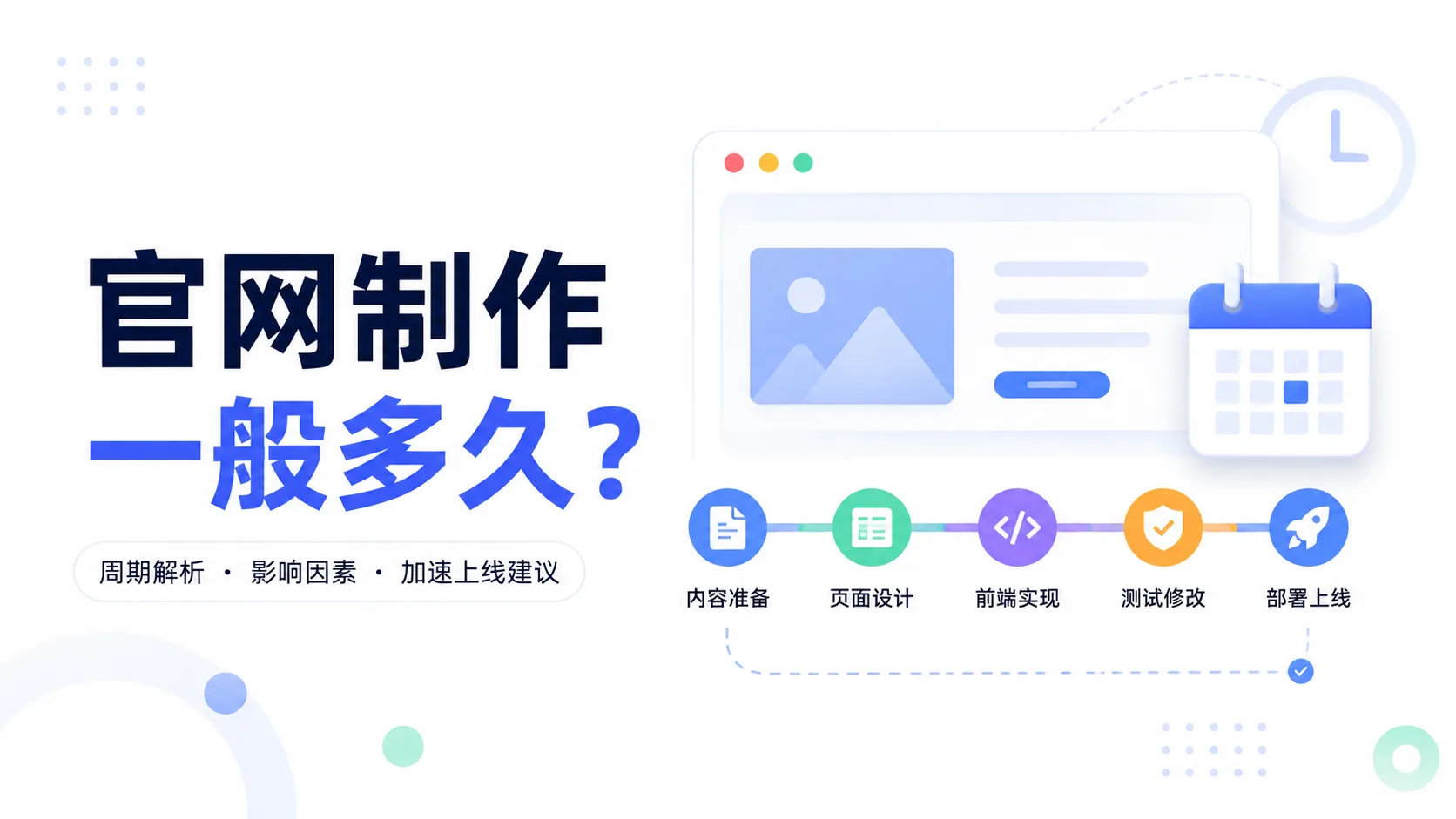 官网制作周期一般多久