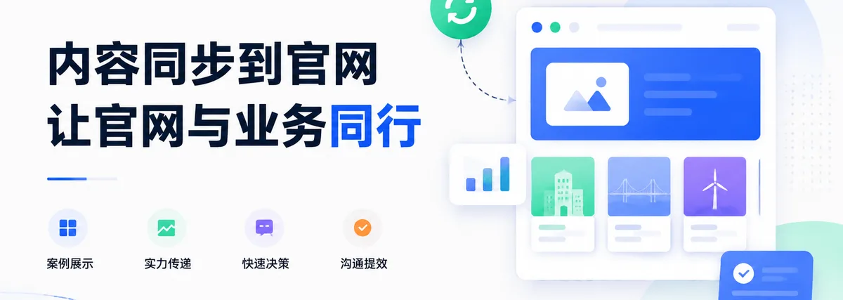产品案例内容为什么要同步到官网