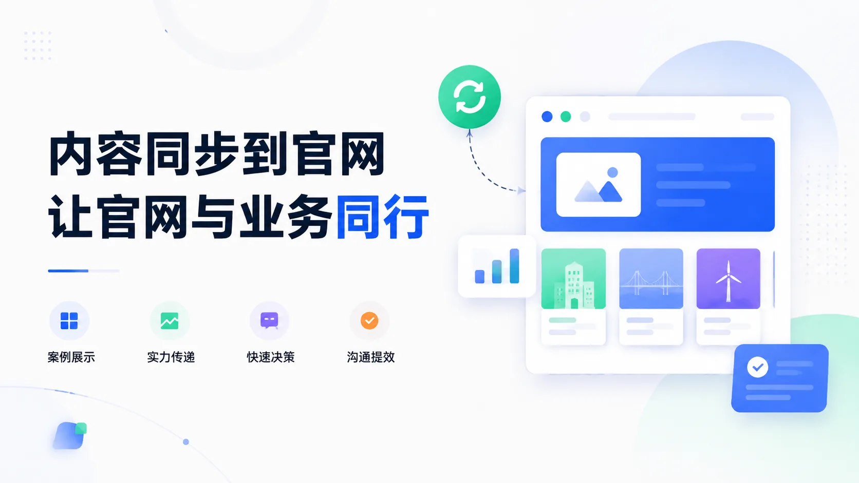 产品案例内容为什么要同步到官网