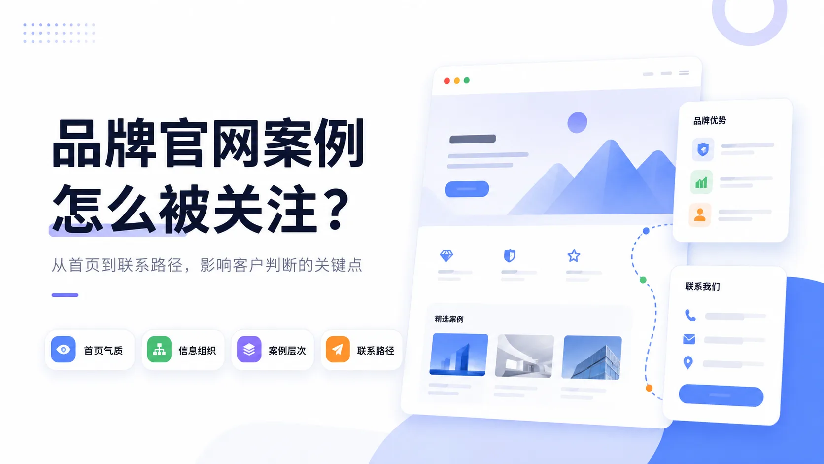品牌官网案例里哪些内容最容易被关注